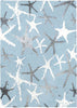 Tranquil Seas Coastal Rug - By the Sea Beach Decor