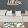 Sailor's Knot Coastal Outdoor Rug - By the Sea Beach Decor