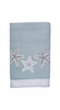 Sequin Shells Aqua Towel Collection - By the Sea Beach Decor