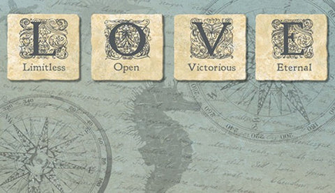 Seas of Inspiration Love - By the Sea Beach Decor