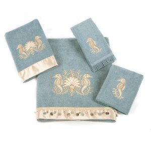 Seahorse Mineral Towel Collection - By the Sea Beach Decor