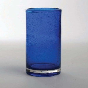 Cobalt Bubble Glass Everyday Set - By the Sea Beach Decor