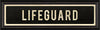 Coastal Sign Lifeguard - By the Sea Beach Decor