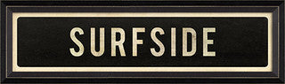 Coastal Sign Surfside - By the Sea Beach Decor