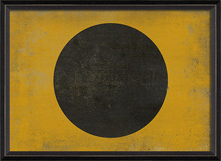 Nautical Flag I Print Artwork - By the Sea Beach Decor