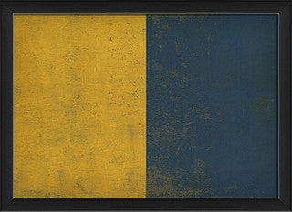 Nautical Flag K Print Artwork - By the Sea Beach Decor