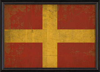 Nautical Flag R Print Artwork - By the Sea Beach Decor