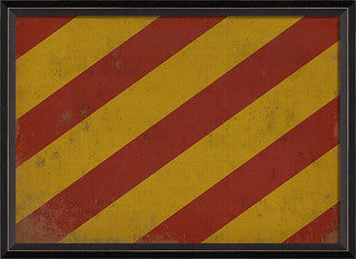 Nautical Flag Y Print Artwork - By the Sea Beach Decor