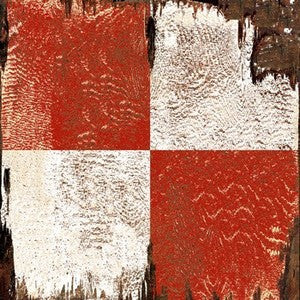 Signal Flag Danger Wood Print - By the Sea Beach Decor