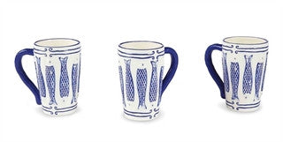 Blue Net Fish Mug - By the Sea Beach Decor