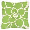 Orange Rosette Pillow - By the Sea Beach Decor
