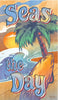 Seas the Day Wood Print - By the Sea Beach Decor