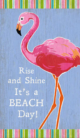 Rise & Shine Wood Print - By the Sea Beach Decor