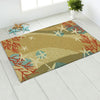 Coral Waves Outdoor Rug - By the Sea Beach Decor