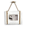 White Hanging Rope Frame - By the Sea Beach Decor