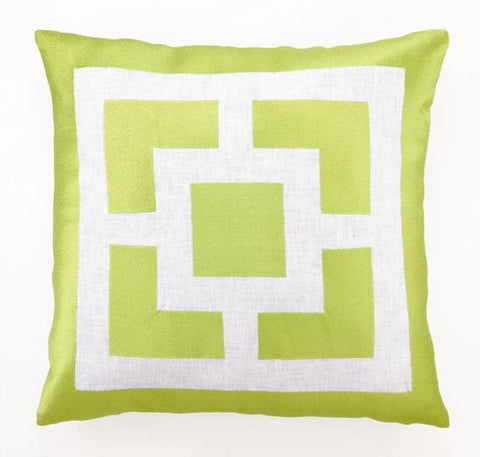 Palm Springs Lime 20” Pillow - By the Sea Beach Decor