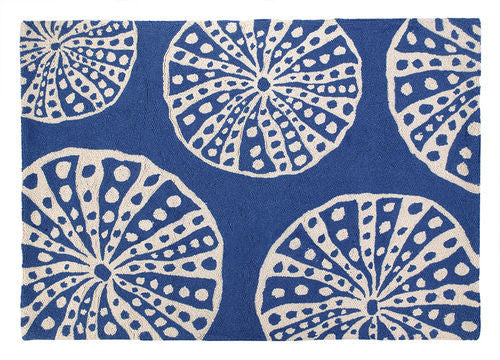 Sea Urchin Hook Coastal Rug