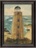 Lighthouse Cape Henry Framed Art - By the Sea Beach Decor