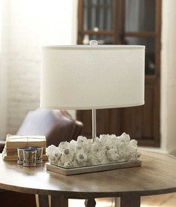 Barnacle Table Lamp - By the Sea Beach Decor