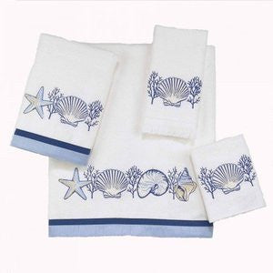 Nassau White Towel Collection - By the Sea Beach Decor