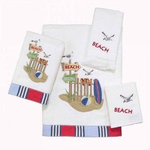 Beach Day Towel Collection - By the Sea Beach Decor
