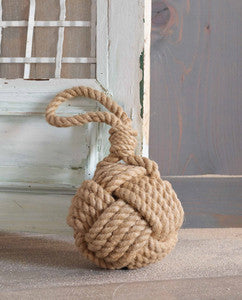 Rope Door Stop - By the Sea Beach Decor