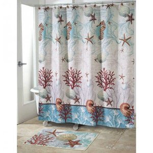 Barbados Beach Decor Shower Curtain - By the Sea Beach Decor